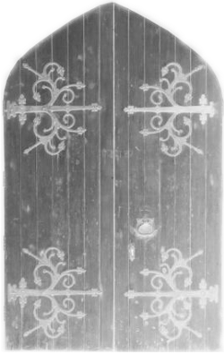 A mysterious door